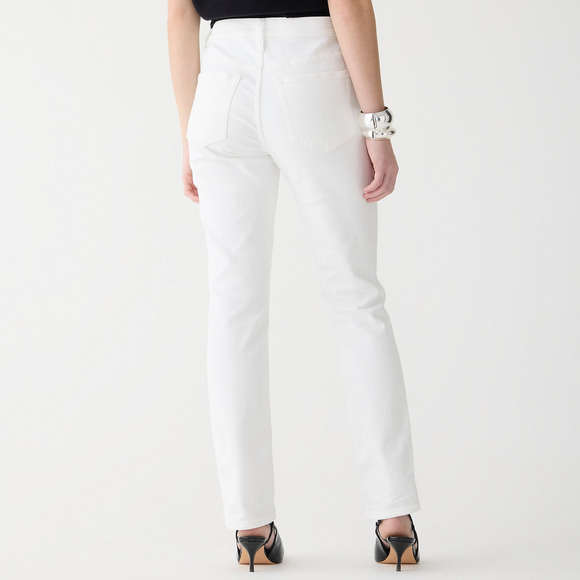 J.Crew 9" Vintage Slim-straight Jean White 27 - Picture 2 of 3
